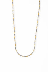 Triskart Labradorit  Halskette silberfarbig