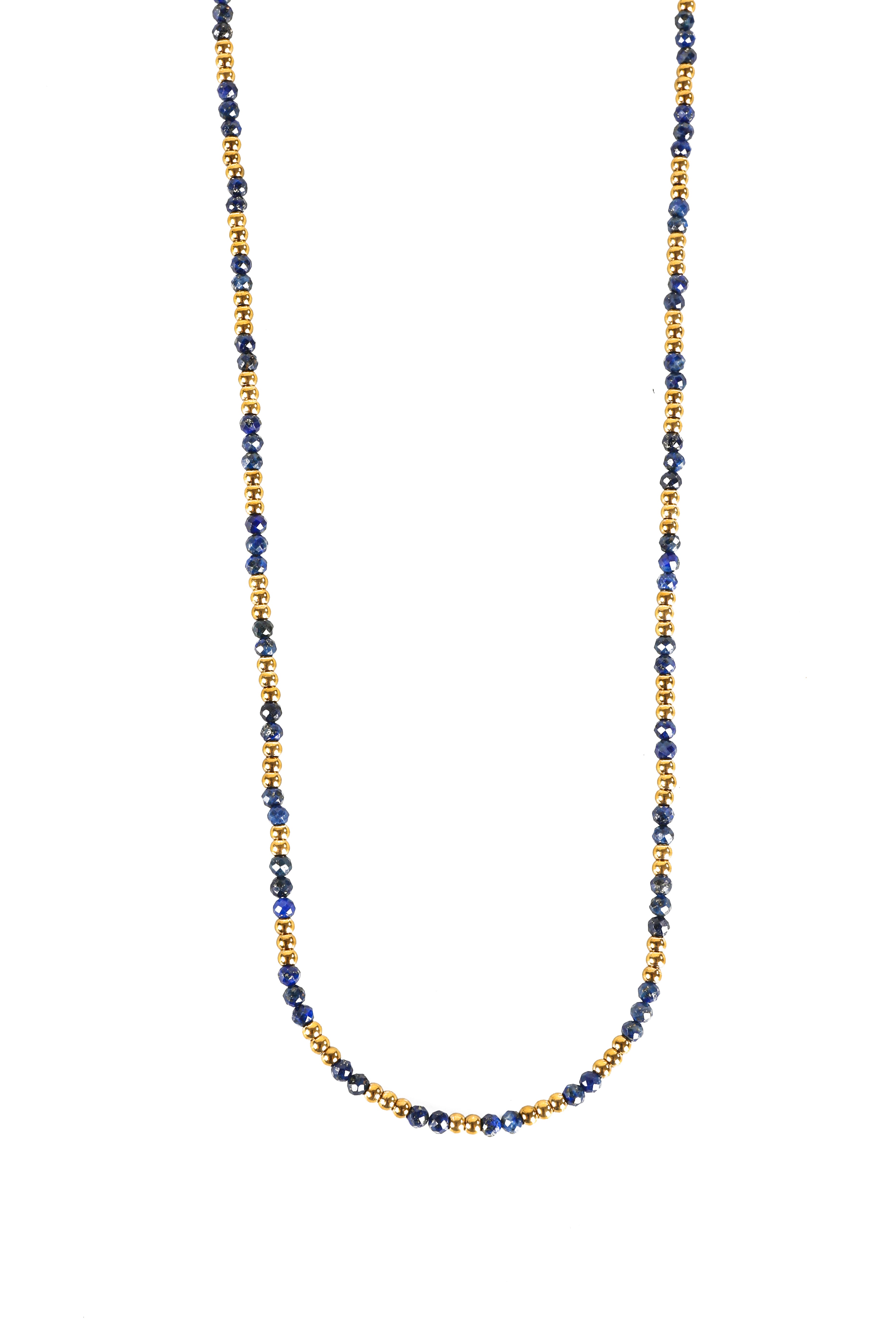 Triskart Lapislazuli Halskette vergoldet