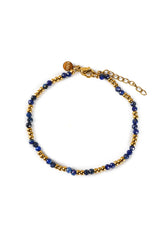 Triskart Lapislazuli Armband vergoldet