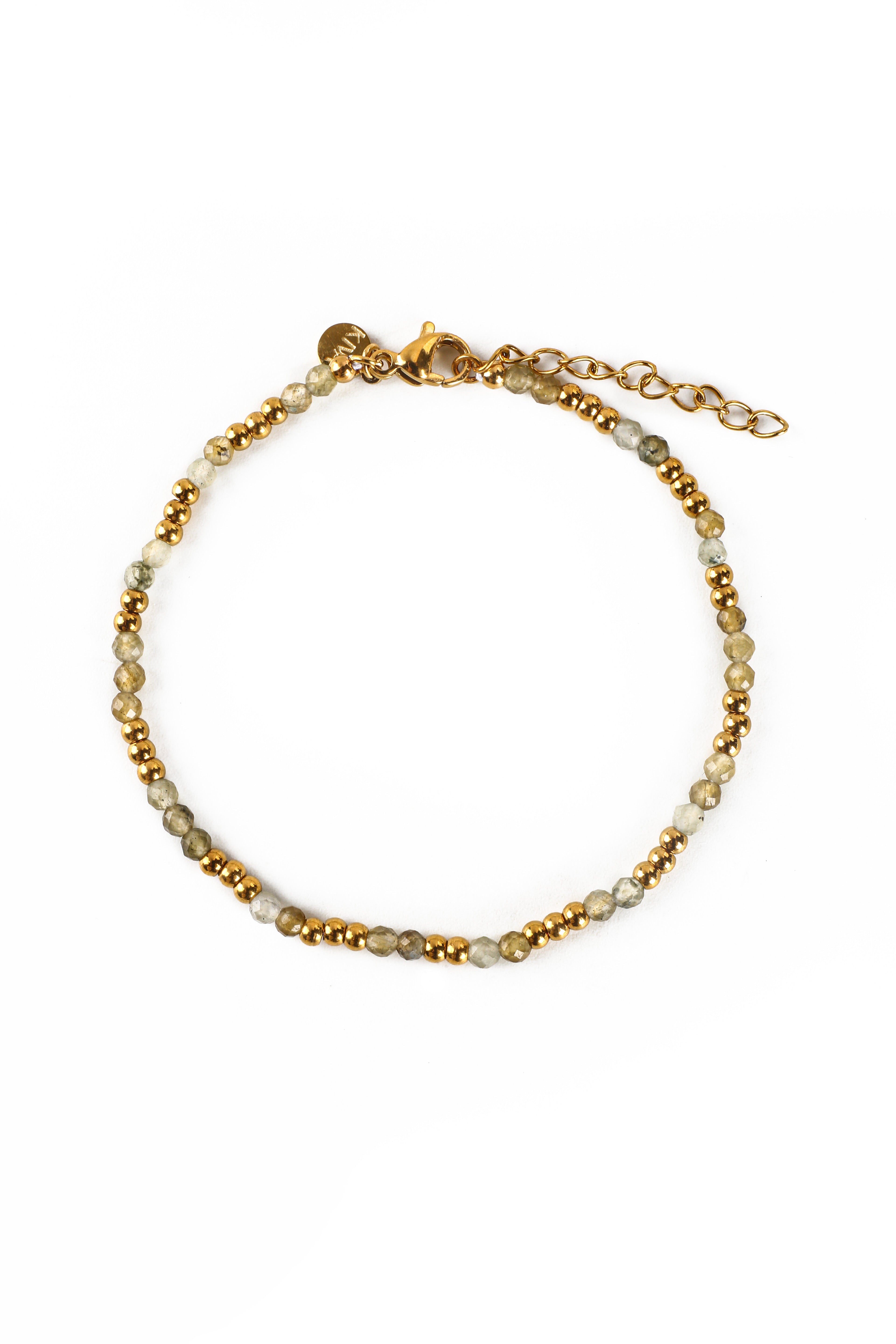 Triskart Labradorit Armband vergoldet