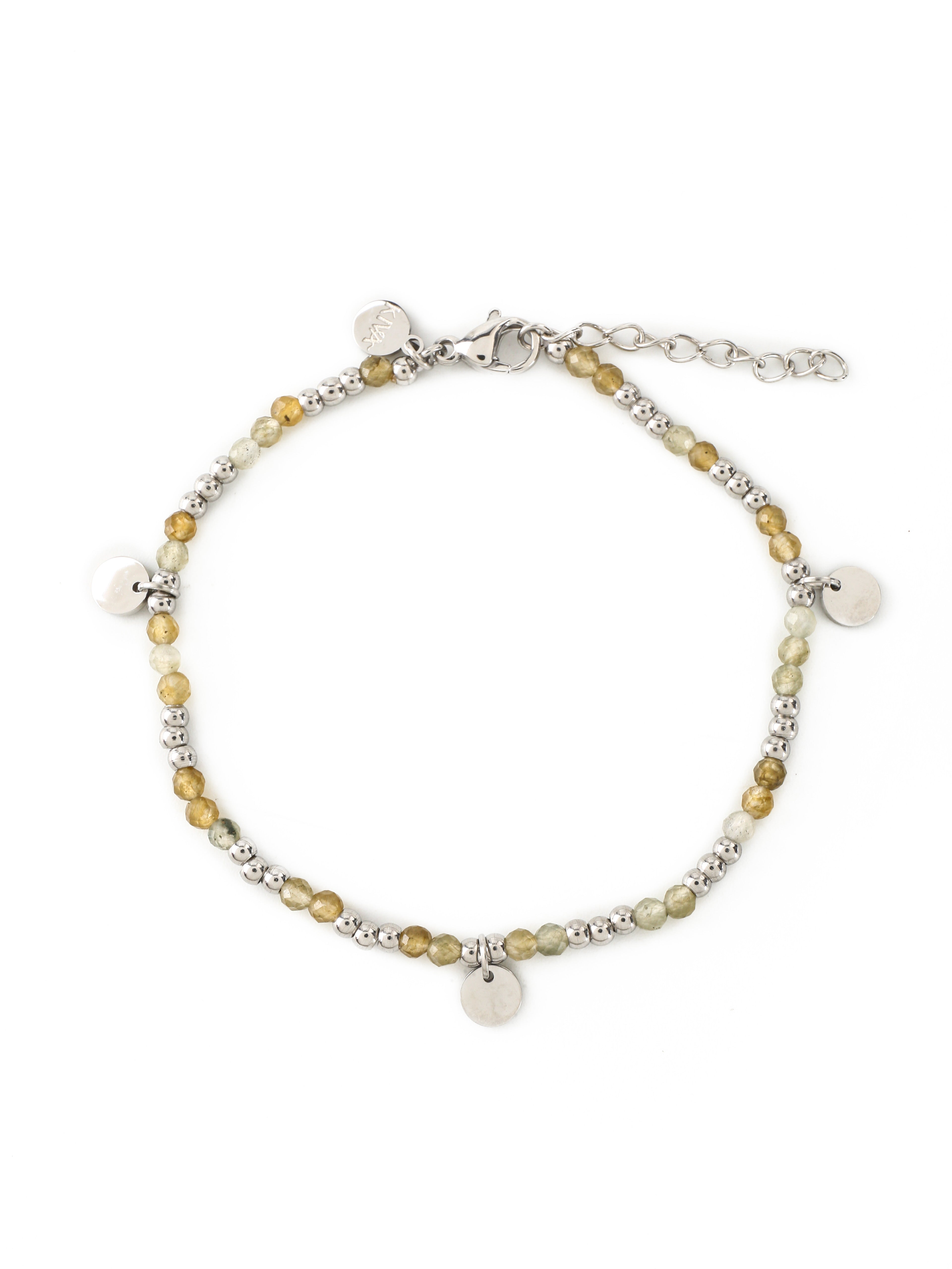 Noin Labradorit Armband silberfarbig