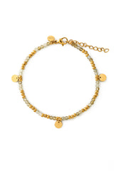 Noin Labradorit Armband vergoldet