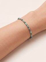 Alizea afrikanischer Türkis Armband Edelstahl