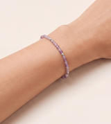Alizea Amethyst Armband Edelstahl