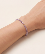 Alizea Amethyst Armband Edelstahl vergoldet