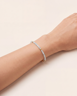 Alizea Aquamarin Armband Edelstahl vergoldet