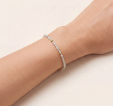 Alizea Labradorit Armband Edelstahl vergoldet