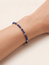 Coralin Lapislazuli Armband Edelstahl