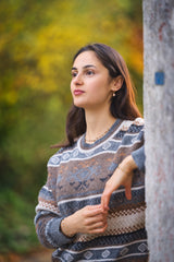 Noin Labradorit Halskette vergoldet