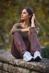 Triskart Labradorit  Halskette silberfarbig