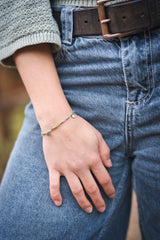 Noin Labradorit Armband silberfarbig