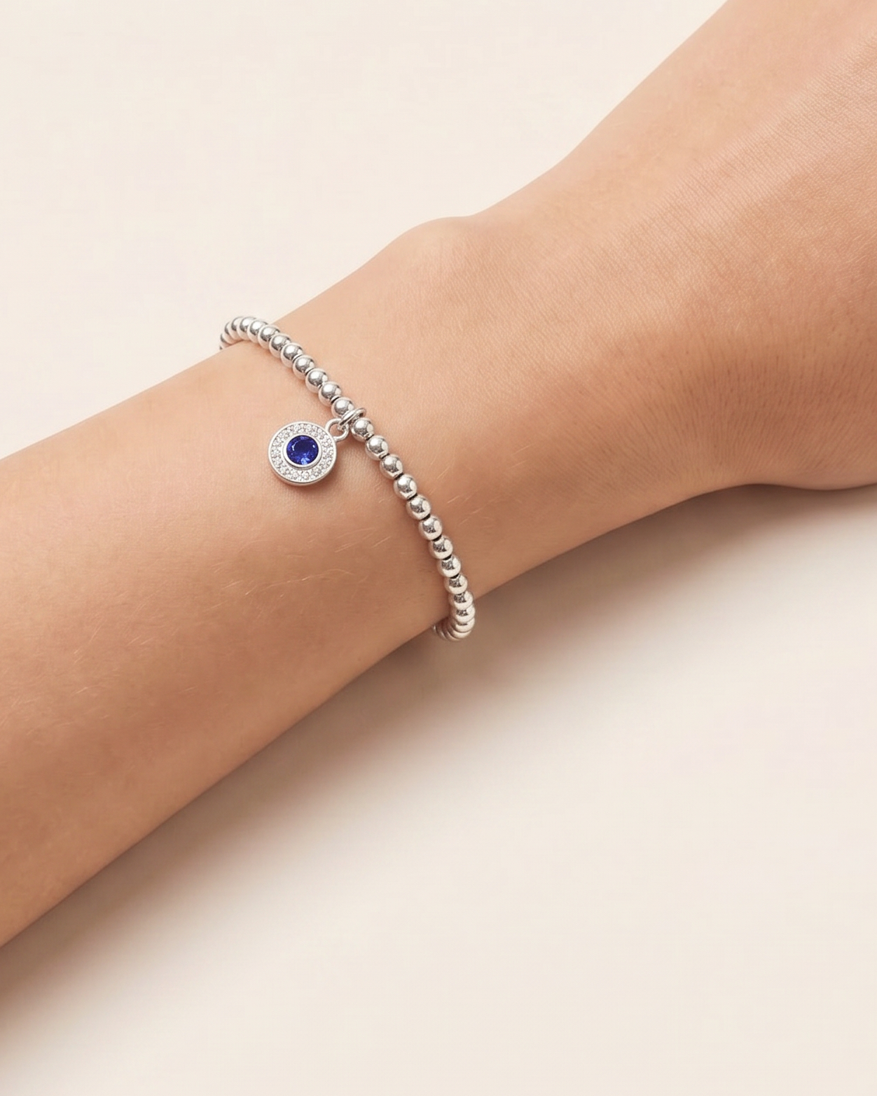 Halana Lapislazuli Armband Edelstahl