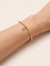 Halana Lapislazuli Armband Edelstahl vergoldet