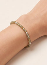 Hieno Labradorit Armband silberfarbig