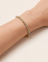 Hieno Labradorit Armband vergoldet
