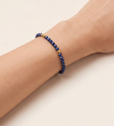 Hieno Lapislazuli Armband vergoldet