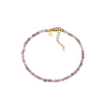Veso Amethyst Armband Vergoldet