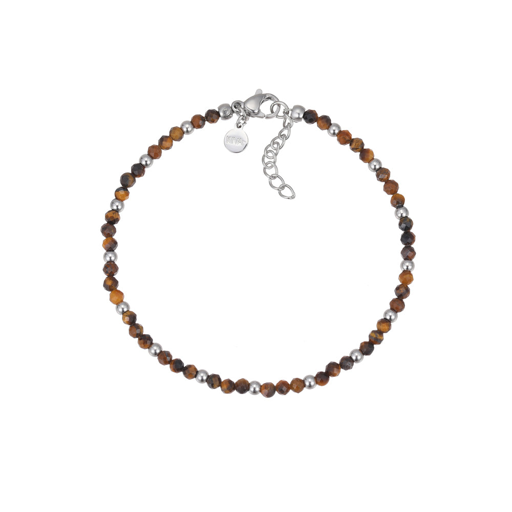 Veso Tiegerauge Armband Edelstahl