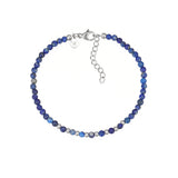 Punkto Lapislazuli Armband  Edelstahl