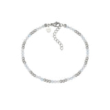 Mala Aquamarin Armband Edelstahl