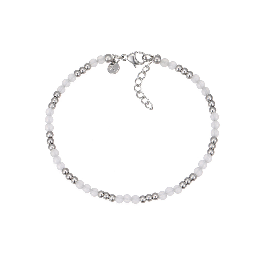 Mala Mondstein Armband Edelstahl