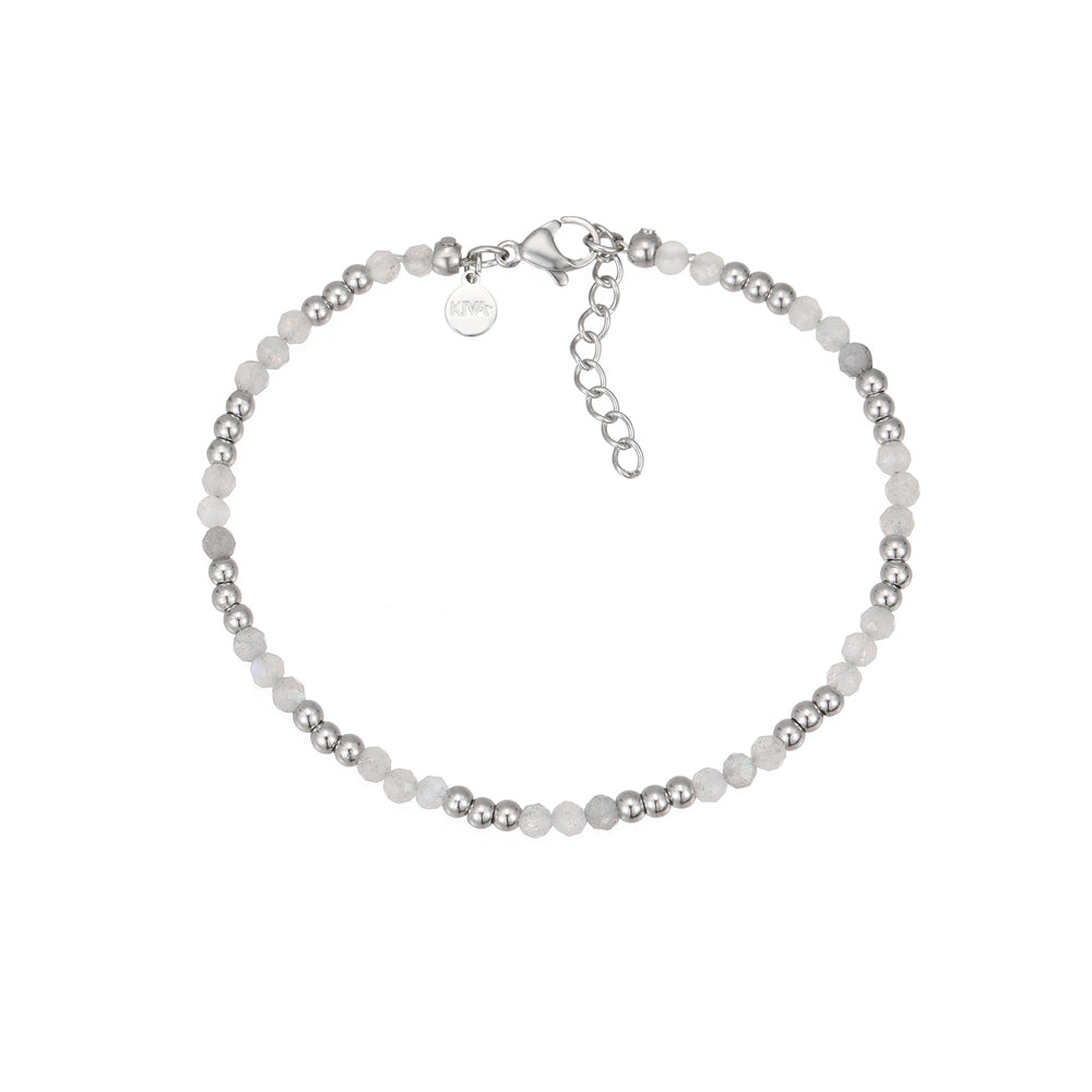 Mala Labradorit Armband Edelstahl