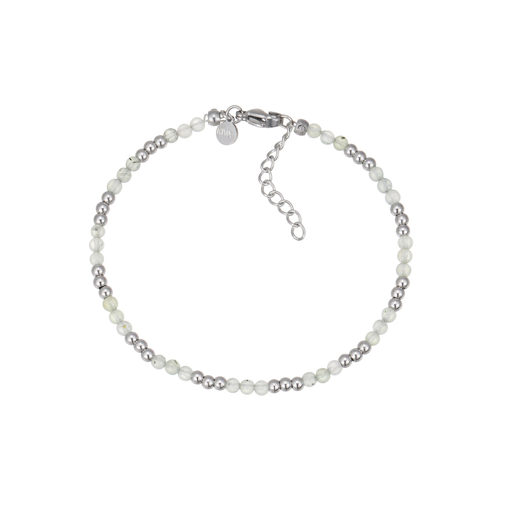 Mala grüner Aventurin Armband Edelstahl