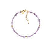 Alizea Amethyst Armband Edelstahl vergoldet
