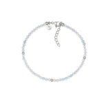 Alizea Aquamarin Armband Edelstahl