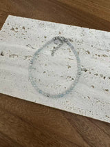 Alizea Aquamarin Armband Edelstahl