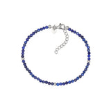 Alizea Lapislazuli Armband Edelstahl