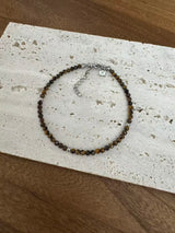 Alizea Tiegerauge Armband Edelstahl