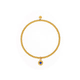 Halana Lapislazuli Armband Edelstahl vergoldet