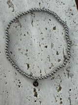 Edelstahlarmband silberfarbig