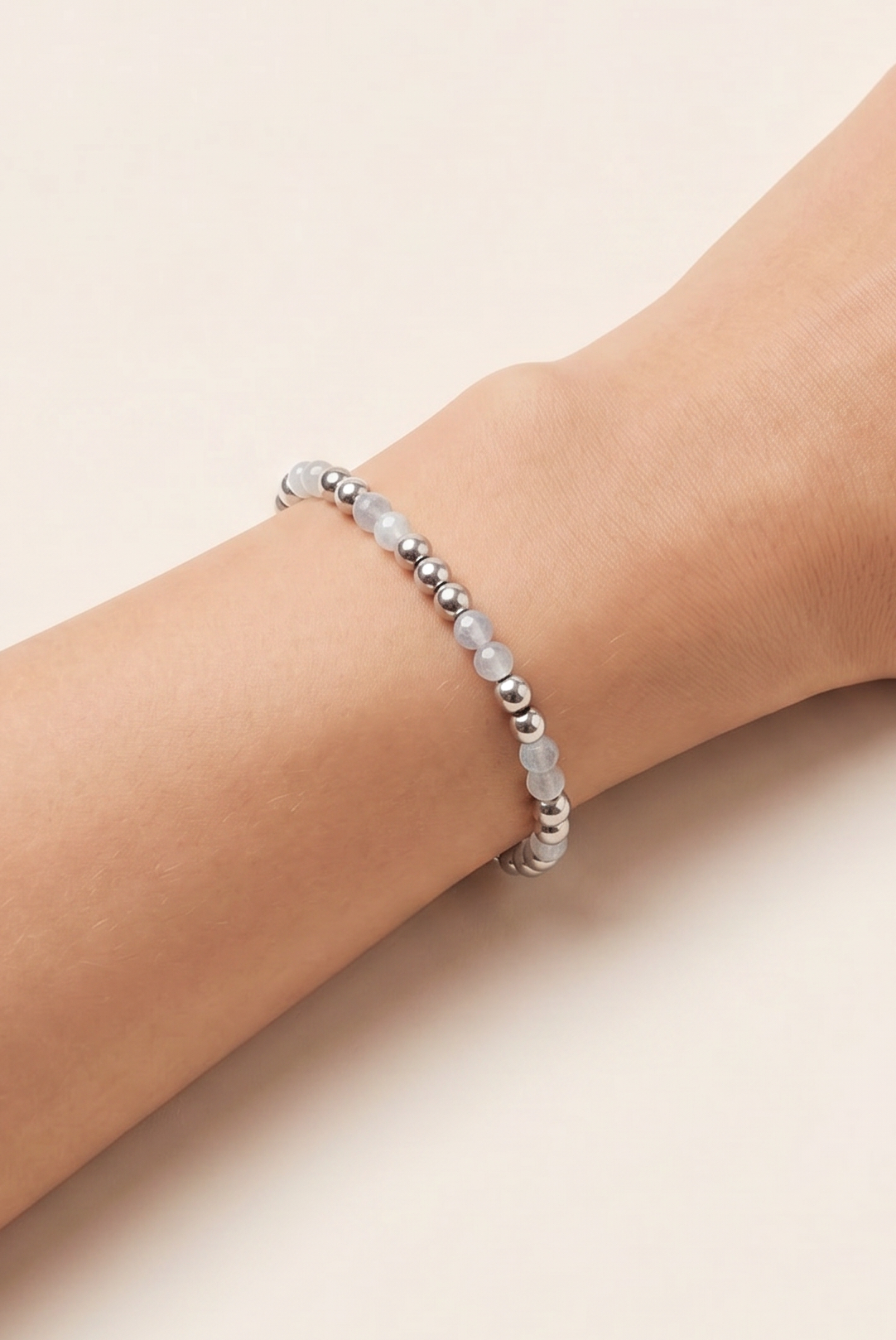 Mala Mondstein Armband Edelstahl
