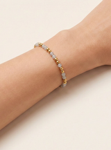 Mala Labradorit Armband Vergoldet
