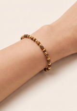 Mala Tiegerauge Armband Vergoldet