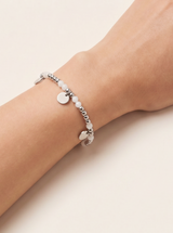 Noin Mondstein Armband silberfarbig