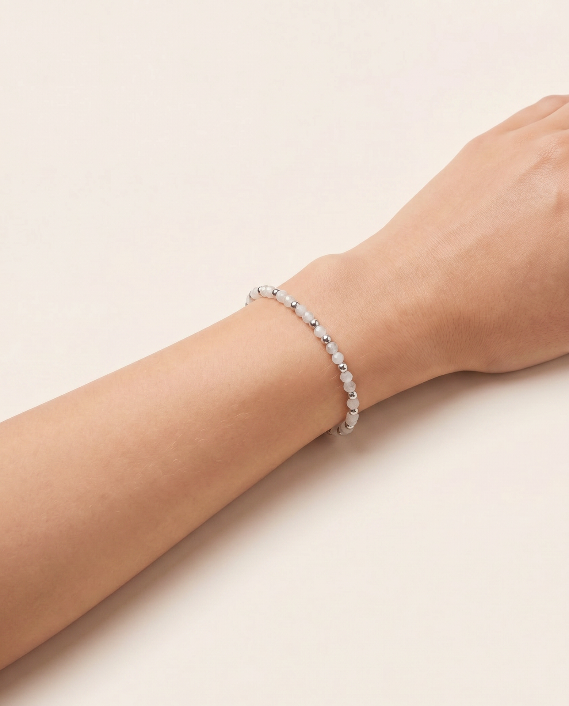 Veso Labradorit Armband Edelstahl