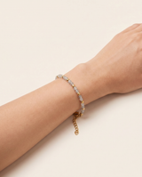 Veso Labradorit Armband Vergoldet