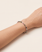 Veso Turmalin Armband Edelstahl
